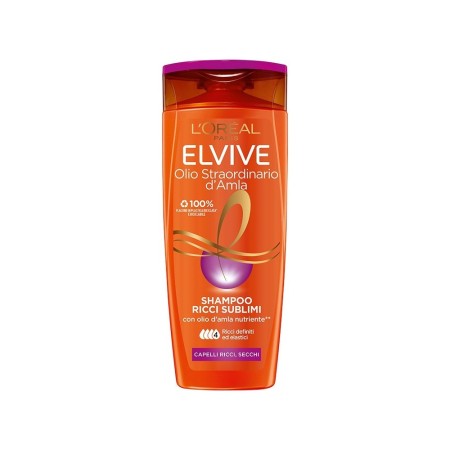 L'OREAL PARIS AA802601 ELVIVE SHAMPOO RICCI SUBLIMI OLIO STRAORDINARIO D'AMLA PER CAPELLI RICCI E SPENTI 400ML
