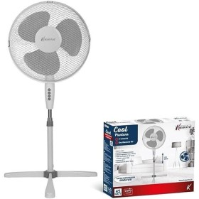 KASAVIVA VENTILATORE A PIANTANA OSCILLANTE 3 VELOCITÀ 40 COOL 130 CM 45 WATT-1642281 KASAVIVA VENTILATORE A PIANTANA OSCILLANTE 3 VELOCITÀ 40 COOL 130 CM 45 WATT-1642281