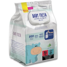 BABY FRESH SALVIETTINE UMIDIFICATE DERMATOLOGICMENTE TESTATE ALOE VERA 200PEZZI BABY FRESH SALVIETTINE UMIDIFICATE DERMATOLOGICMENTE TESTATE ALOE VERA 200PEZZI