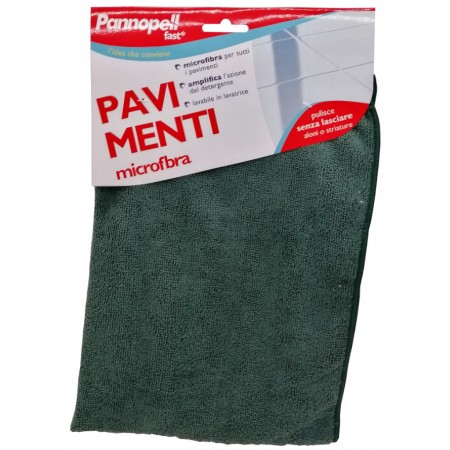 SET DI PANNOPELL PANNO PER PAVIMENTI FAST 50X70 IN MOCROFIBRA COD 2400 COLORI ASSORTITI