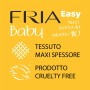 FRIA EASY BABY SALVIETTE PER CAMBIO PANNOLINO CON ALOE VERE ED ESTRATTO DI MIELE  CONFEZIONE DA 110  SALVIETTE