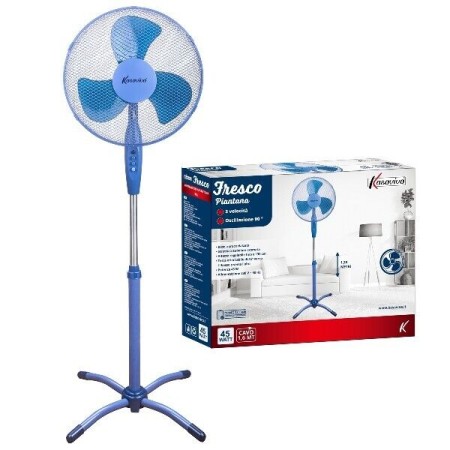 KASAVIVA VENTILATORE FRESCO 40 PIANTANA BLU 45W  COD 1644002