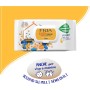 FRIA BABY IGIENE SALVIETTE PER CAMBIO PANNOLINO CON OLIO DI ARGAN E NUTRIMILK CONFEZIONE DA 70SALVIETTE COD 090015BT