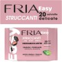 FRIA EASY SALVIETTE STRUCCANTI CON ESTRATTI DI MELISSA E MAGNOLIA DERMOTOLOGICAMENTE TESTATE CONFEZIONE DA 20 SALVIETTE COD 040635D