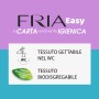 FRIA EASY CARTA IGIENICA UMIDIDIFICATA CON ALOE VERA E CAMOMILLA TESSUTO GETTABILE NEL WC CONFEZIONE DA 12 SALVIETTE