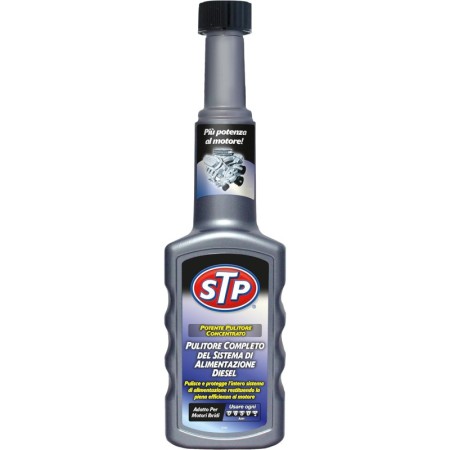 4 LATTINE STP 120397 PULITORE COMPLETO DIESEL STP 200ML, TRASPARENTE