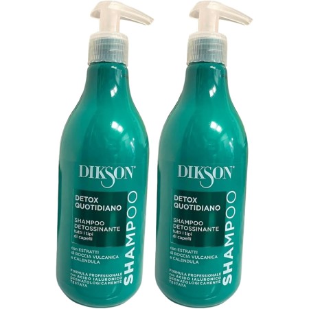 KIT DIKSON SHAMPOO + BALSAMO DETOX DETOSSINANTE QUOTIDIANO 500ML
