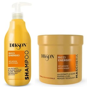 KIT DIKSON SHAMPOO + BALSAMO + SPRAY RICCI ENERGICI IDRATANTE CAPELLI RICCI E ONDULATI 500ML COD 50025410 +50025411 +50025412
