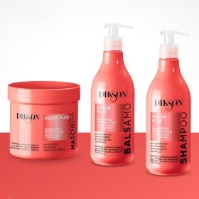 KIT DIKSON SHAMPOO + BALSAMO + MASCHERA PROTETTIVO PER CAPELLI COLORATI O CON MECHES 500ML COD 50028201 +50028202 +50028251