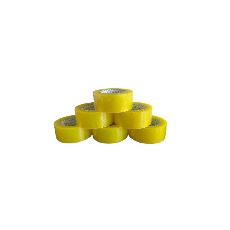 Nastro Adesivo Trasparente Extra Lungo - 6 Rotoli Da 150m Per Nastro Adesivo Trasparente Extra Lungo - 6 Rotoli Da 150m Per