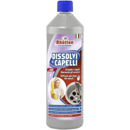 DISSOLVI CAPELLI RHUTTEN 1 LITRO SCIOGLIE I CAPELLI LIBERANDO GLI SCARICHI cod 182098