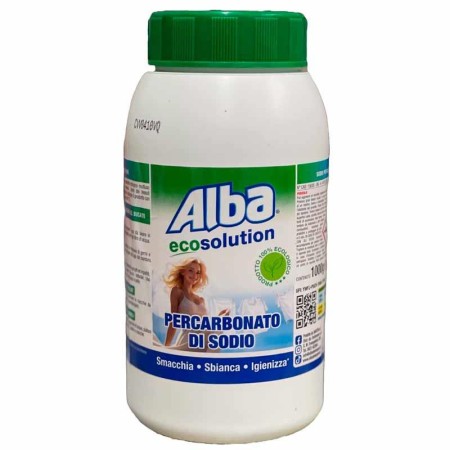 ALBA ECOSOLUTION PERCARBONATO DI SODIO 1KG SMACCHIA-SBIANCA-IGIENIZZA