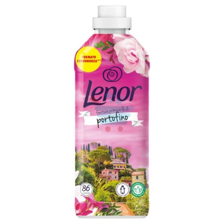 LENOR AMMORBIDENTE LAVATRICE CONCENTRATO 86 LAVAGGI ATMOSFERE D'ITALIA PORTOFINO 1806ML