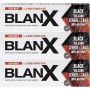 BlanX Dentifricio Black Volcano 75ml, Dentifricio Sbiancante con Licheni Islandici e Cenere Vulcanica, Vegan Friendly e Antibatterico