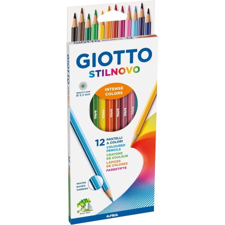 GIOTTO STILNOVO 12 PASTELLI MULTICOLORE