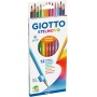 GIOTTO STILNOVO 12 PASTELLI MULTICOLORE