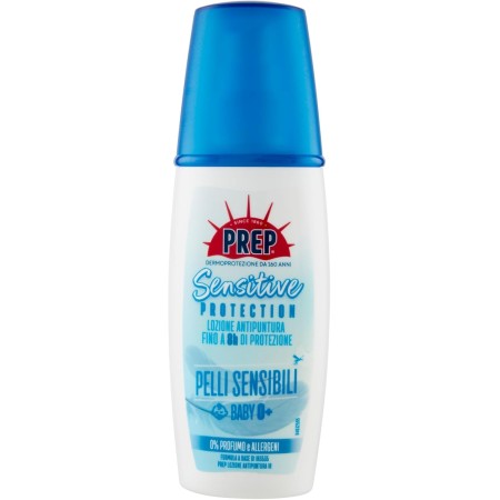 PREP L'ANGELICA LOZIONE REPELLENTE SENSITIVE 8 ORE DA ZANZARE COMUNI BABY 0+ 100ML