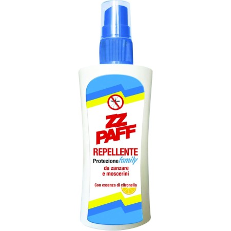 ZZ PAFF REPELLENTE ANTIZANZARE  FAMILY CON ESSENZA DI CITRONELLA 100ML