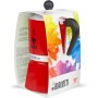 BIALETTI CAFFETTIERA MOKA EXPRESS RAINBOW 3 TAZZE ROSSA NON ADATTA A INDUZIONE COD 990004962/NP
