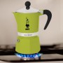 BIALETTI CAFFETTIERA MOKA EXPRESS RAINBOW 1 TAZZA VERDE NON ADATTA A INDUZIONE COD 990004971/NP