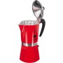 BIALETTI CAFFETTIERA MOKA EXPRESS RAINBOW 6 TAZZE ROSSA NON ADATTA A INDUZIONE COD 990004963/NP