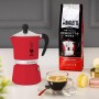 BIALETTI CAFFETTIERA MOKA EXPRESS RAINBOW 6 TAZZE ROSSA NON ADATTA A INDUZIONE COD 990004963/NP