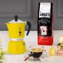 BIALETTI CAFFETTIERA MOKA EXPRESS RAINBOW 3 TAZZE GIALLA NON ADATTA A INDUZIONE COD 990004982/NP