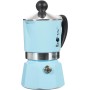BIALETTI CAFFETTIERA MOKA EXPRESS RAINBOW 6 TAZZE AZZURRA NON ADATTA A INDUZIONE COD 990005043/NP