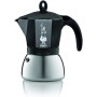 BIALETTI CAFFETTIERA MOKA INDUCTION 6TAZZE ADATTA ALL'INDUZIONE 100ML DESING ELEGATE NERO COD 990006936/NP
