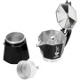 BIALETTI  MOKA EXPRESS 1/2 TAZZE LA MOKINA TRICOLORE CAFFETTIERA DA CEFFE' 30ML  COD 990005650