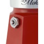 BIALETTI  MOKA EXPRESS 1/2 TAZZE LA MOKINA TRICOLORE CAFFETTIERA DA CEFFE' 30ML  COD 990005650