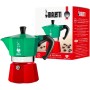 BIALETTI MOKA EXPRESS 3 TAZZE MOKA TRICOLORE CAFFETTIERA DA CEFFE' 130ML COD 990005322/NP