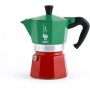 BIALETTI MOKA EXPRESS 3 TAZZE MOKA TRICOLORE CAFFETTIERA DA CEFFE' 130ML COD 990005322/NP