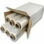 6 BOBINE FILM ESTENSIBILE TRASPARENTE 2,4  KG 50 cm PELLICOLA DA 23 MICRON
