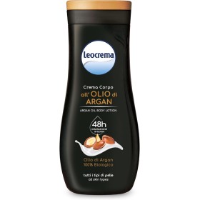 LEOCREMA CREMA CORPO ALL'OLIO DI ARGAN TEXTURE RICCA E VELLUTANTE IDRATAZIONE 48 ORE 250ML