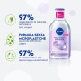 NIVEA ACQUA MICELLARE DELICATA 5IN1 STRUCCANTE VISO-OCCHI-LABBRA PER PELLI SENSIBILI 400ML