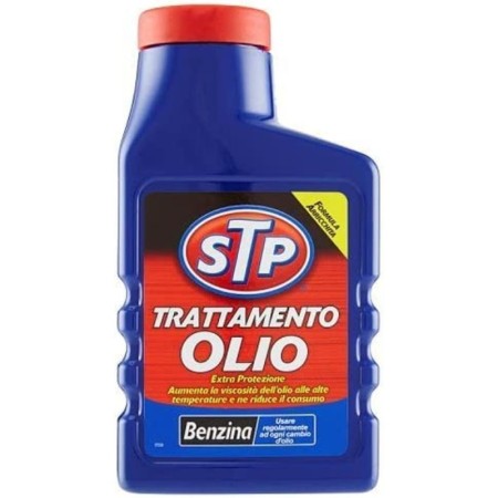 4 LATTINE STP 120124 TRATTAMENTO OLIO, BENZINA, CONTRO L’USURA DEL MOTORE, RIDUCE IL CONSUMO DI OLIO E NE AUMENTA LA VISCOSITÀ AD ALTE TEMPERATURE, 300 ML