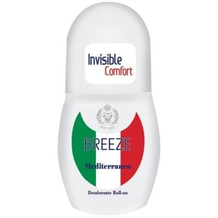 BREEZE DEODORANTE ROLL-ON MEDITERRANEO INVISIBILE COMFORT 50ML