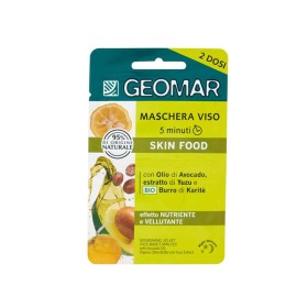 GEOMAR MASCHERA VISO SKIN FOOD CON OLIO DI AVOCADO, ESTRATTO DI YUZU E BURRO DI KARITE' 2 DOSI 15ML COD114990 GEOMAR MASCHERA VISO SKIN FOOD CON OLIO DI AVOCADO, ESTRATTO DI YUZU E BURRO DI KARITE' 2 DOSI 15ML COD114990