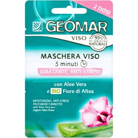 GEOMAR MASCHERA VISO IDRATANTE , ANTI-STRESS CON ALOE VERA 2 DOSI 15 MLCOD 116940 GEOMAR MASCHERA VISO IDRATANTE , ANTI-STRESS CON ALOE VERA 2 DOSI 15 MLCOD 116940