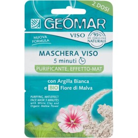 GEOMAR MASCHERA VISO PURIFICANTE E OPACIZZANTE EFFETTO -MAT  PURE SKIN 2 DOSI COD 115570 GEOMAR MASCHERA VISO PURIFICANTE E OPACIZZANTE EFFETTO -MAT  PURE SKIN 2 DOSI COD 115570