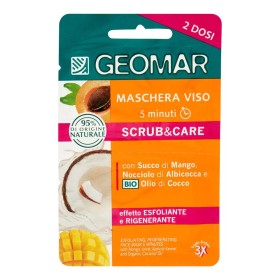 GEOMAR MASCHERA VISO SCRUB&CARE EFFETTO ESFOLIANTE E RIGENERANTE  2 DOSI 15ML COD 115560 GEOMAR MASCHERA VISO SCRUB&CARE EFFETTO ESFOLIANTE E RIGENERANTE  2 DOSI 15ML COD 115560