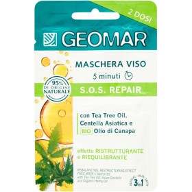 GEOMAR MASCHERA VISO S.O.S REPAIR EFFETTO RISRUTTURANTE E RIEQUILIBRANTE 2 DOSI 15 ML COD 120140 GEOMAR MASCHERA VISO S.O.S REPAIR EFFETTO RISRUTTURANTE E RIEQUILIBRANTE 2 DOSI 15 ML COD 120140
