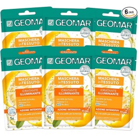 SET DI 6 MASCHERE IN TESSUTO GEOMAR  IDRATANTE E ILLUMINANTE CON AHA DA FRUTTA E VITAMINA C COD 115530 SET DI 6 MASCHERE IN TESSUTO GEOMAR  IDRATANTE E ILLUMINANTE CON AHA DA FRUTTA E VITAMINA C COD 115530