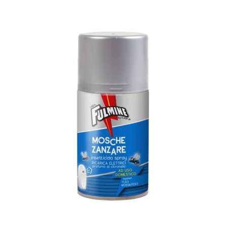 FULMINE  INSETTICIDA  SPRAY PER MOSCHE E ZANZARE PER USO DOMESTICO 250ML