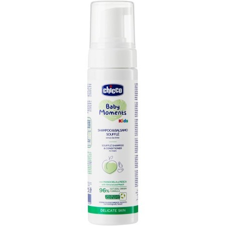 SET DA 3 SHAMPOO&BALSAMO CHICCO 102490  SOUFFLE' BABY MOMENTS KIDS 150ML