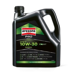 AREXONS OLIO MOTORE 10W30 LUBRIFICANTE MULTIGRADO MULTIFUNZIONALE TRASMISSION 4 LITRI 10 MINERAL COD 93571