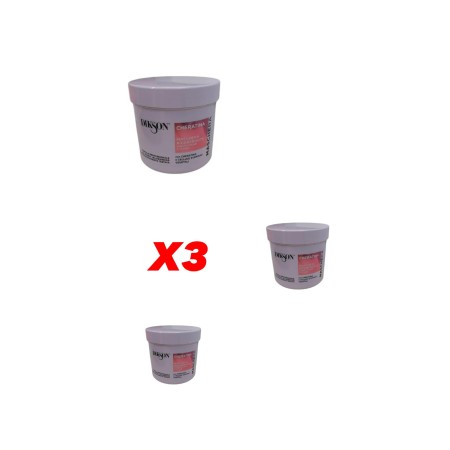 KIT DI 3 PEZZI DIKSON 50028404  MASCHERA CREMA RIGENERANTE CON CHERATINA 500ML