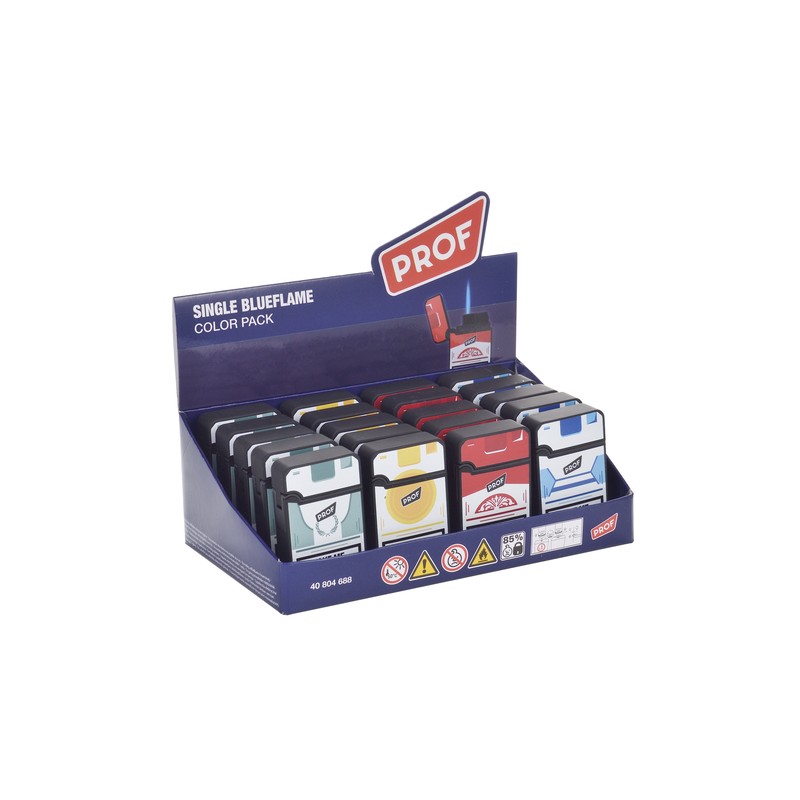 POLYFLAME 40804688 PROF SMART RUB COLOR PACK JETFLAME DL 20 ACCENDINI