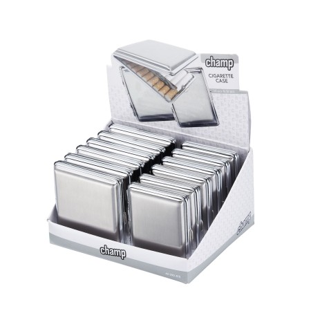 POLYFLAME 40590415 PORTA SIGARETTE CHAMP METAL CIG.CASE 16 & 20 PCS 1